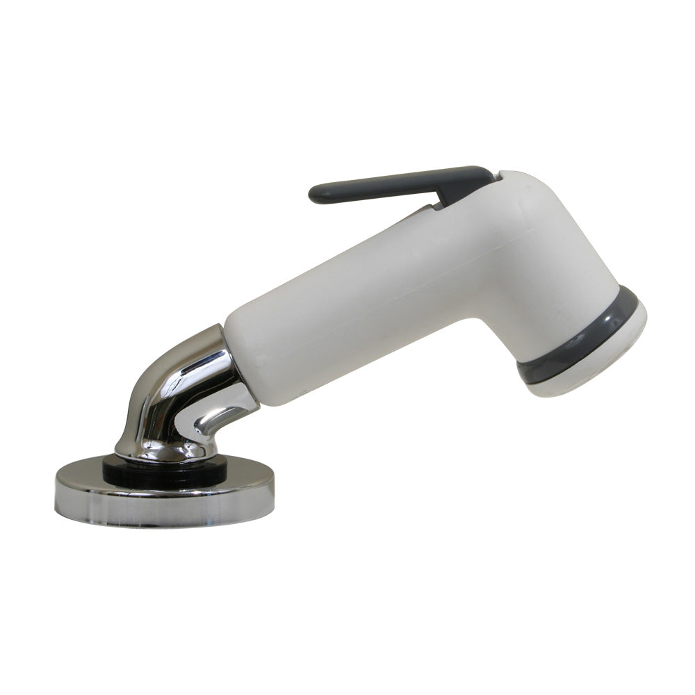 Scandvik 10191P Elbow Sprayer - Handle Pull Out - White w/6 Hose