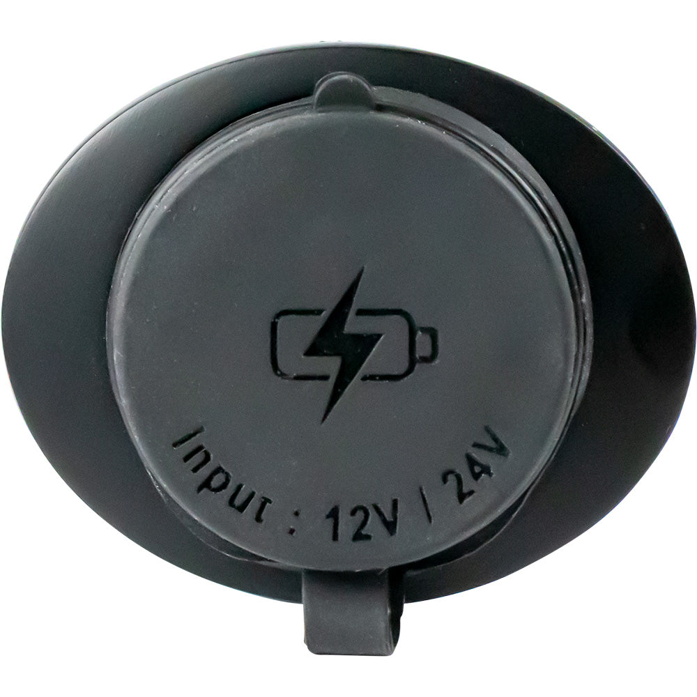 Sea-Dog 426535-1 Oval Surface Mount USB 3.0 USB-C Power Socket