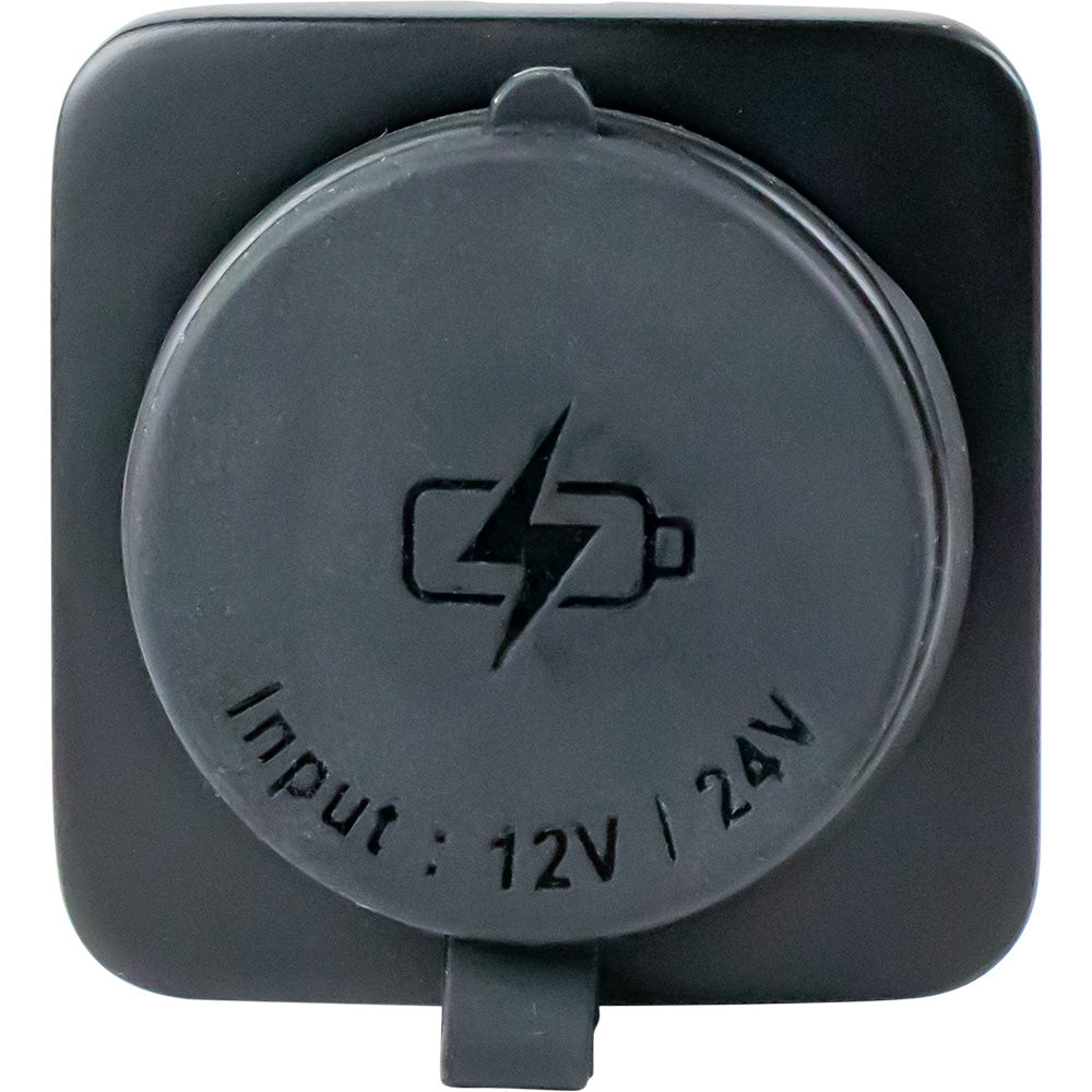 Sea-Dog 426531-1 USB A / USB C Square Surface Mount Power Socket