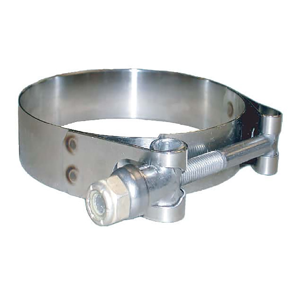 Trident Marine 720-4000 316 SS T-Bolt Clamp - 3/4" Band - 4.28"-4.59" Range
