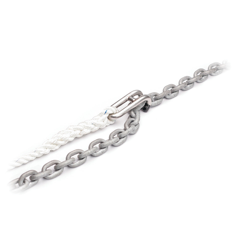 C. Sherman Johnson 46-475 "Captain Hook" Chain Snubber Large Snubber Hook f/3/8" 1/2" Chain w/15 of 5/8" 3 Strand Nylon