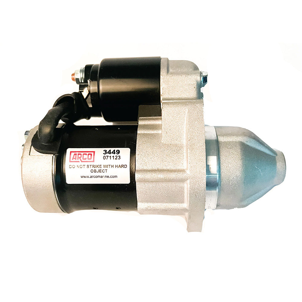 ARCO Marine 3449 Original Equipment Quality Replacement Suzuki OMC Outboard Starter - 2005-2018 Models