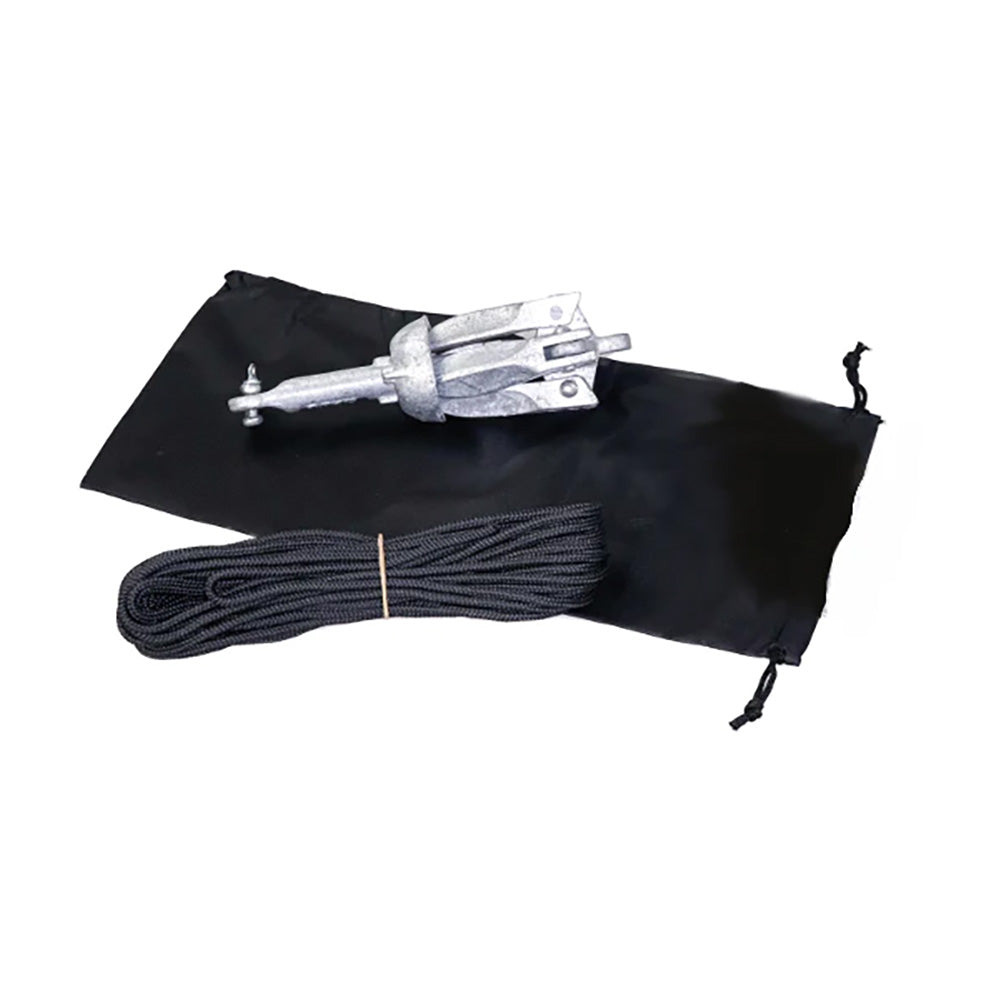 YakGear AB1 1.5lb Grapnel Anchor Kit w/Storage Bag