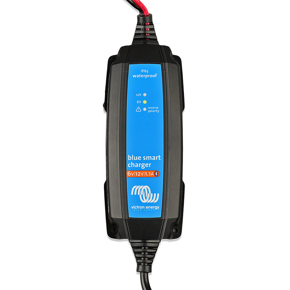 Victron BPC120134124R Blue Smart IP65 Charger - 6V/12V - 1.1A - 120V NEMA 1-15 Retail (UL 1236)