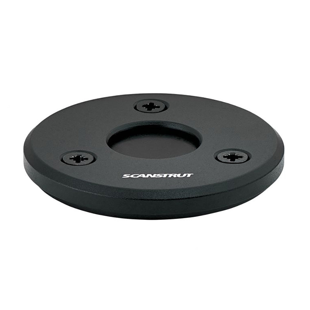 Scanstrut DS-LP-21B-BLK Black Anodized Aluminum Low-Profile Cable Seal f/Cables 9-14mm Connectors Up to 21mm