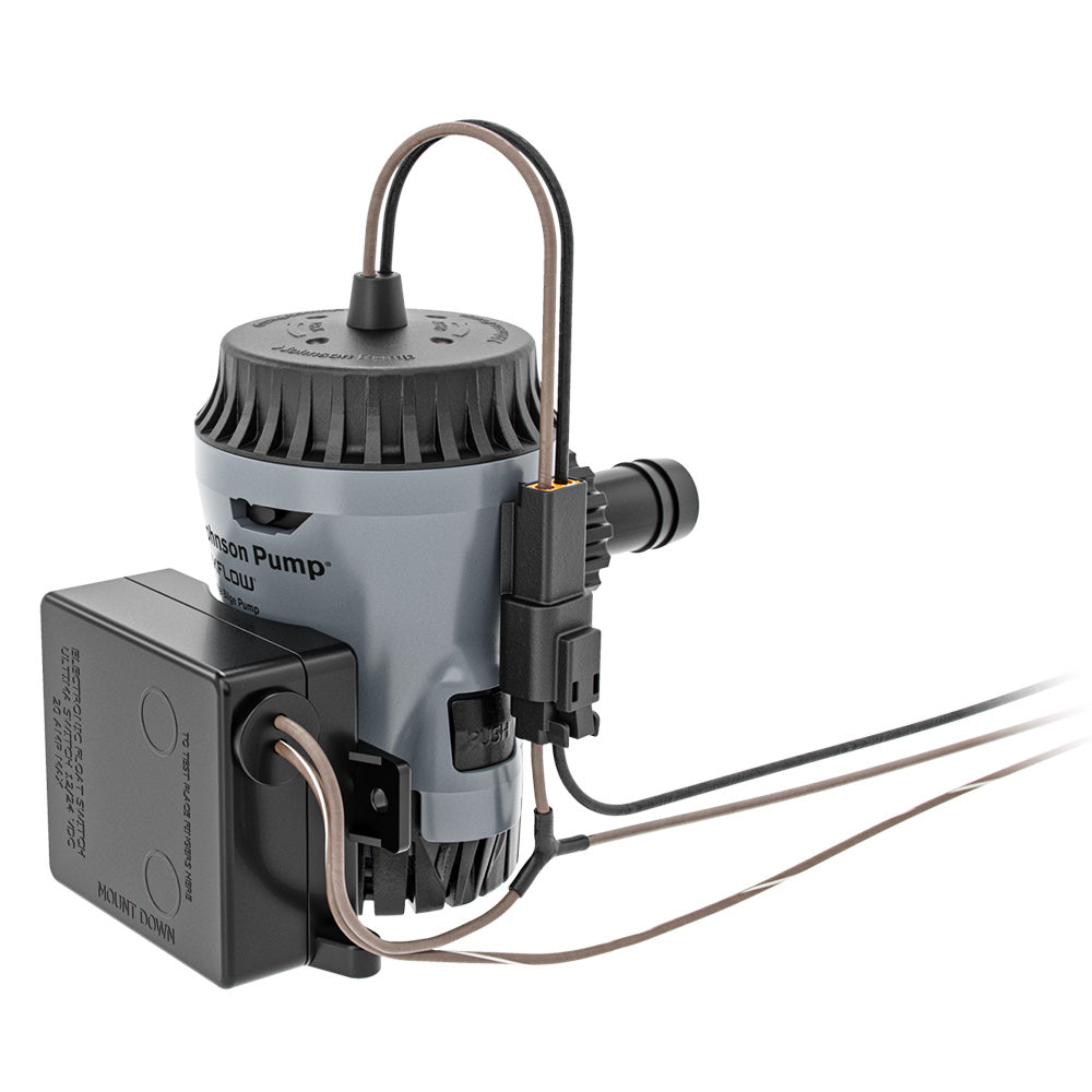 Johnson Pump 10-13636-01 Aqua Void Ultima Combo 800 GPH Bilge Pump - 12V
