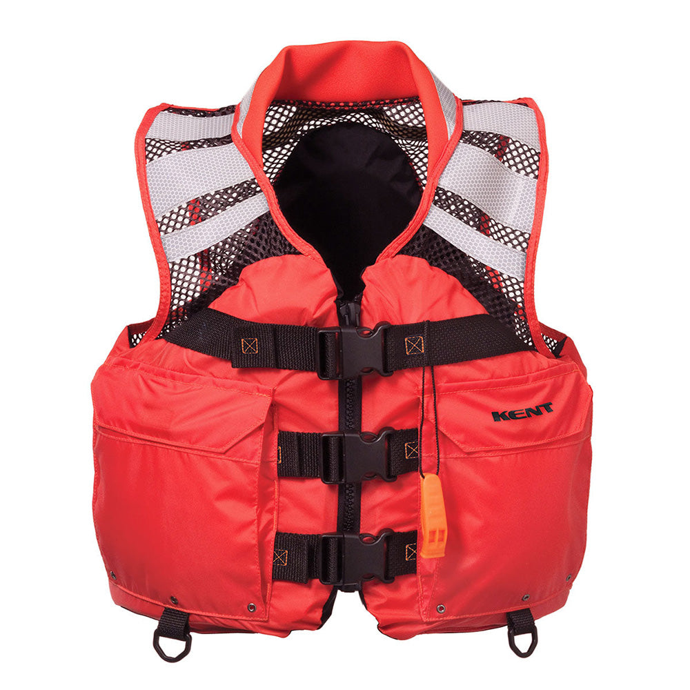 Kent 151000-200-050-24 Mesh Search Rescue Commercial Vest - XL