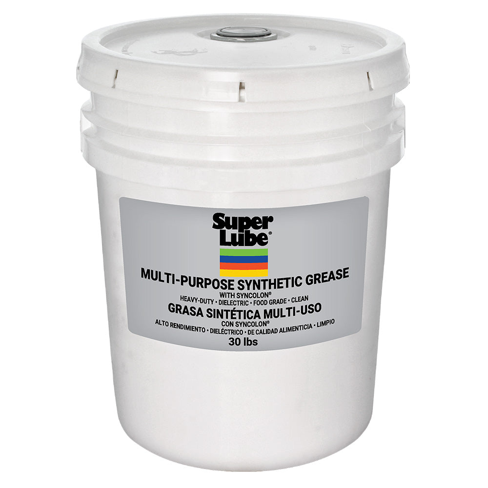 Super Lube 41030 Multi-Purpose Synthetic Grease w/Syncolon (PTFE) - 30lbs