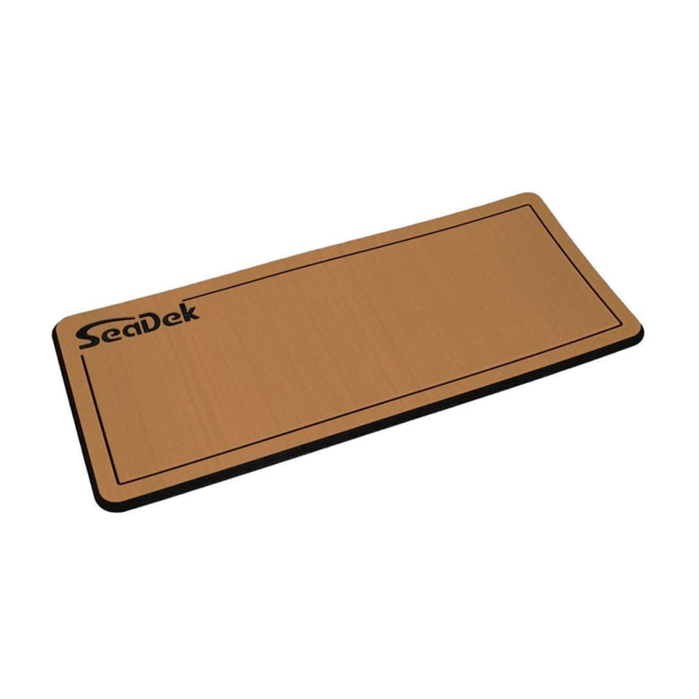 SeaDek 37926-80327 16 x 39" 20mm Dual Density Large Helm Pad w/SeaDek Logo - Brushed Texture - Mocha/Black (406.4mm x 990.6mm x 20mm)