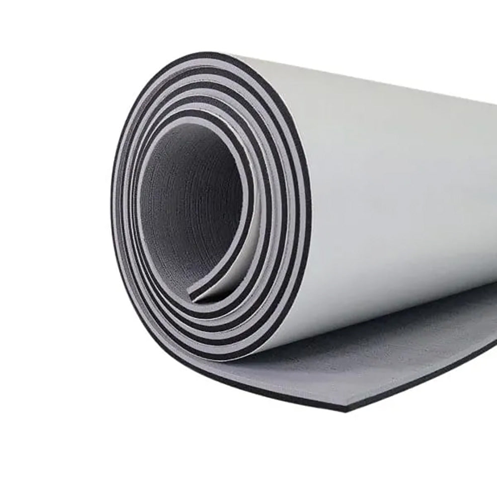 SeaDek 45225-19445 40" x 80" 6mm Two Color Full Sheet - Brushed Texture - Cool Grey/Black (1016mm x 2032mm x 6mm)