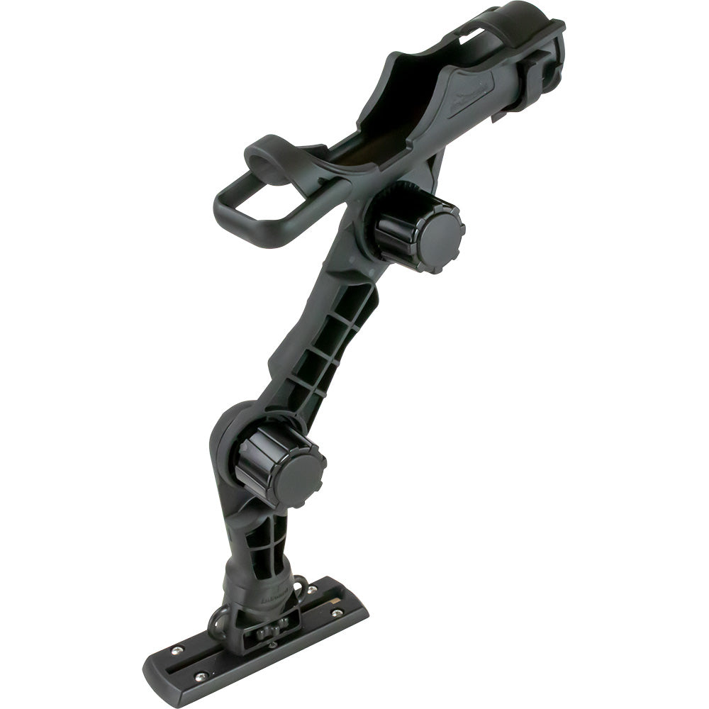 Sea-Dog 325425-1 Triple Threat Rod Holder - Track Mount Base w/6" Extension