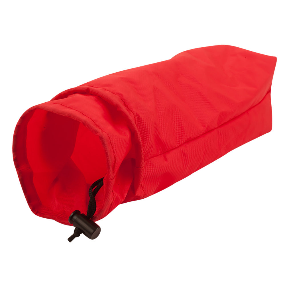 Sea-Dog 337169R-1 Nylon Deck Plate Bag - 6" x 10" - Red