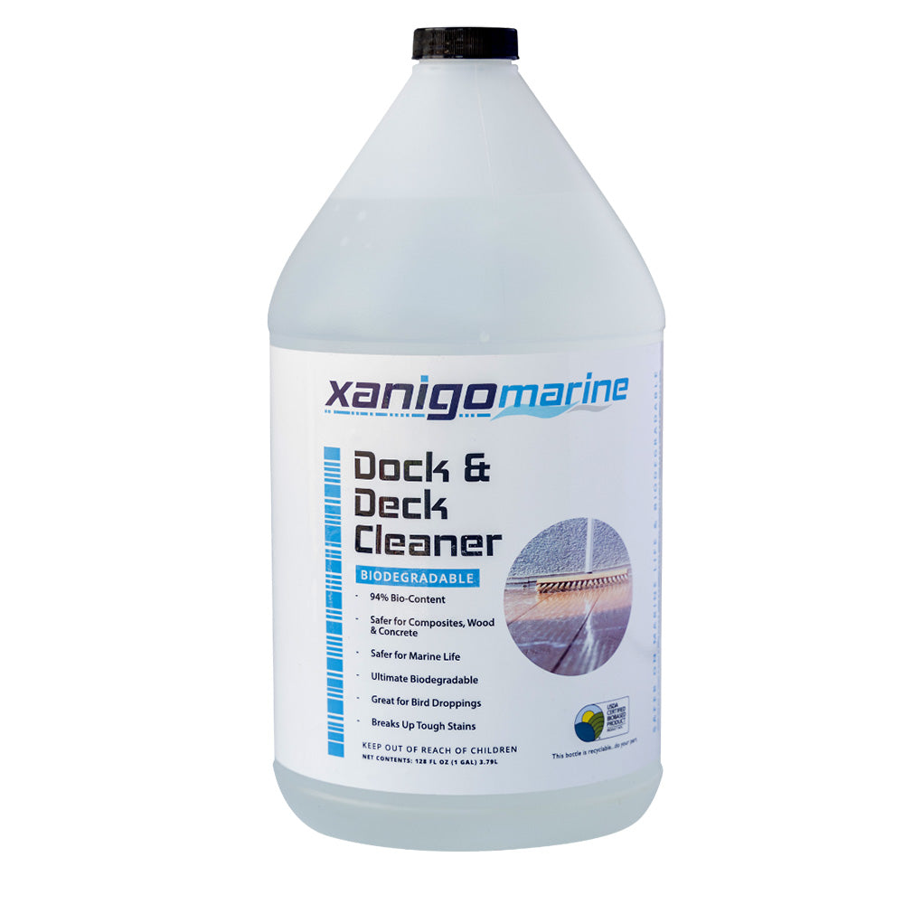Xanigo Marine XMDDC1G Dock Deck Cleaner - 1 Gallon