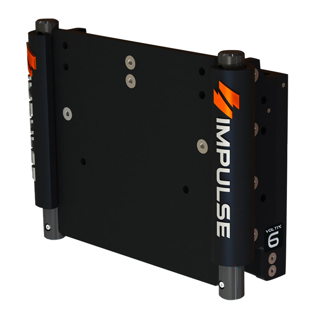 IMPULSE 75052-B 6" Set Back Electric Jack Plate w/Standard Control - Black Anodize
