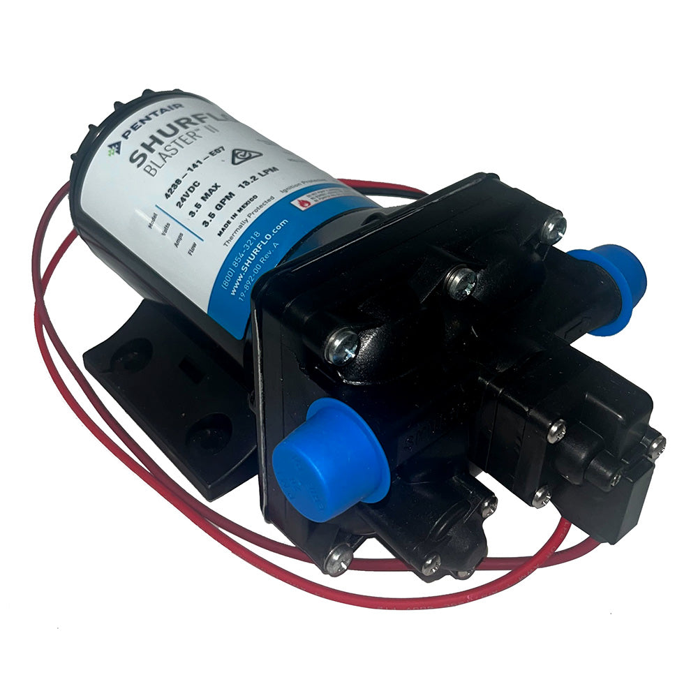Shurflo by Pentair 4238-141-E07 Blaster II Washdown Pump - 24 VDC - 3.5 GPM - 45 PSI