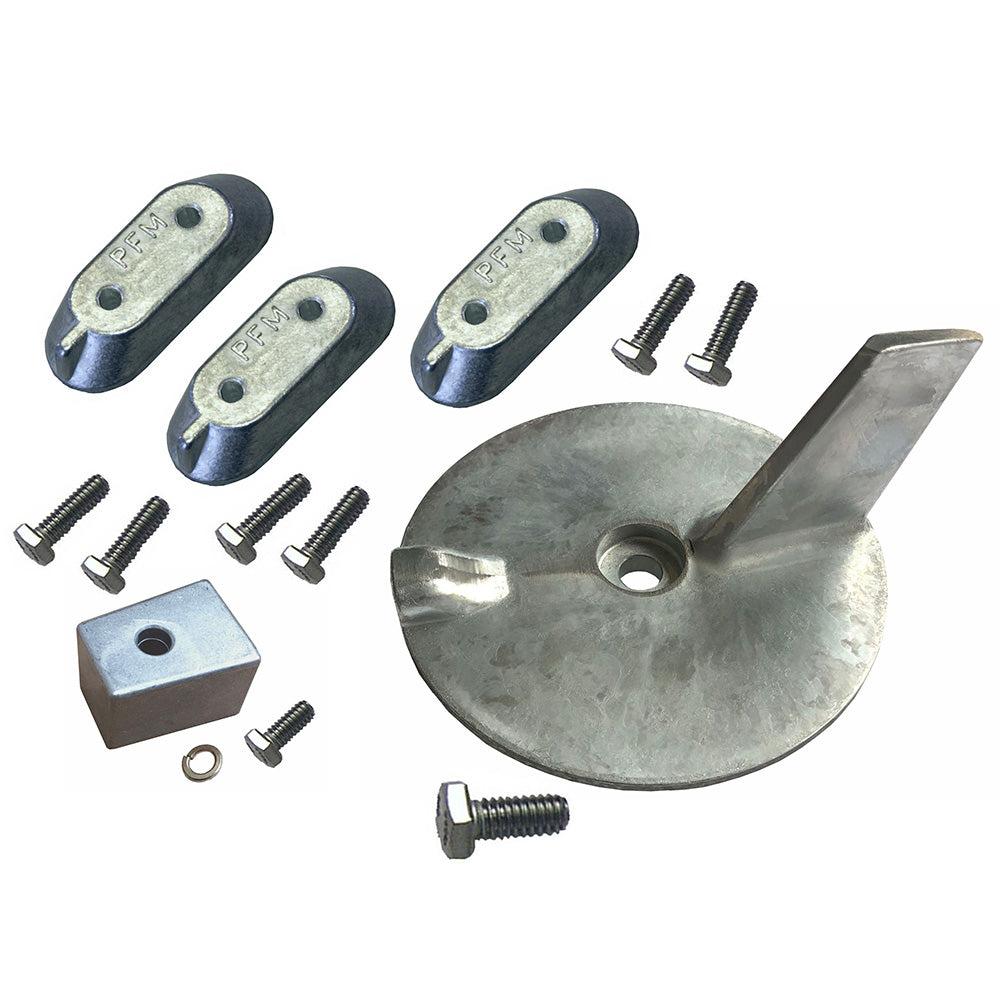 Performance Metals 10490A Yamaha 30-60HP Outboard Complete Anode Kit - Aluminum