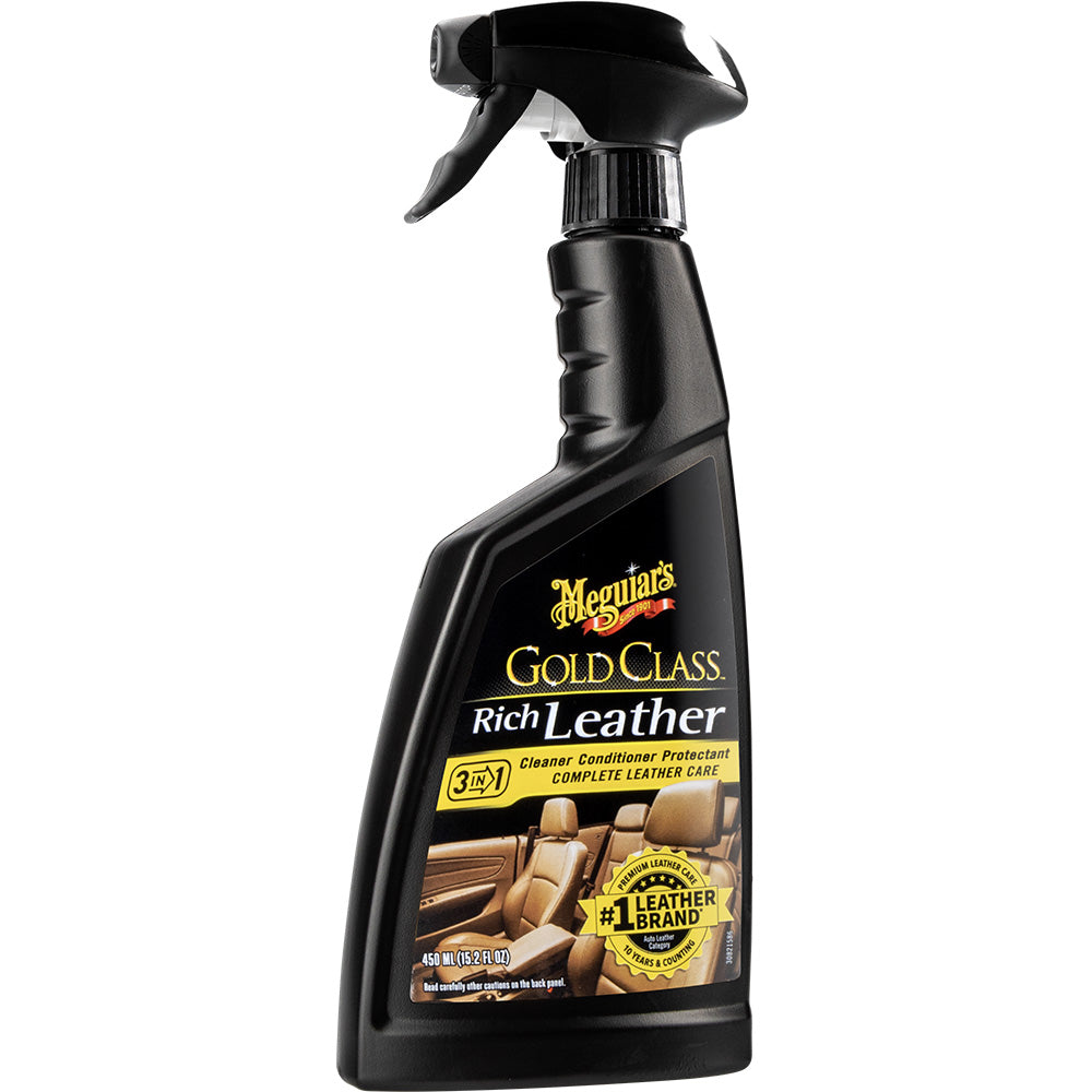 Meguiar's G10916 Gold Class Rich Leather Spray - 15.2 oz.