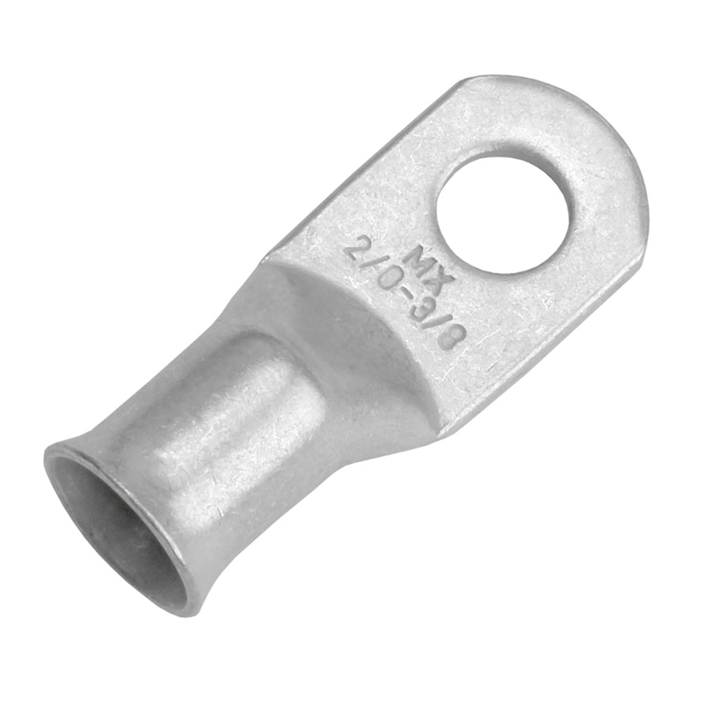 Pacer TAE2/0-38R-10 Tinned Lug 2/0 AWG - 3/8" Stud Size - 10 Pack