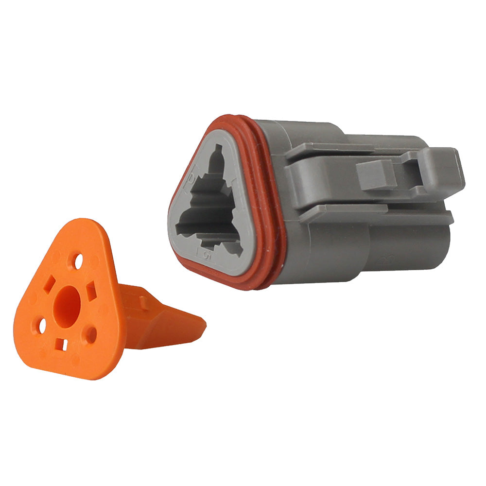Pacer TDT06-3S-10 Deutsch DT Plug Wedge Lock Kit - 3 Position - 10 Pack