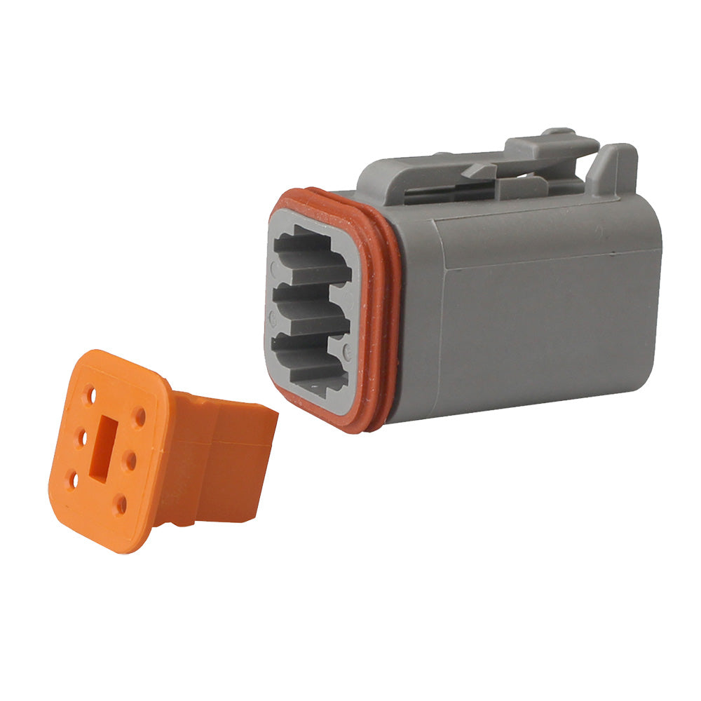 Pacer TDT06-6S-5 Deutsch DT Plug Wedge Lock Kit - 6 Position - 5 Pack