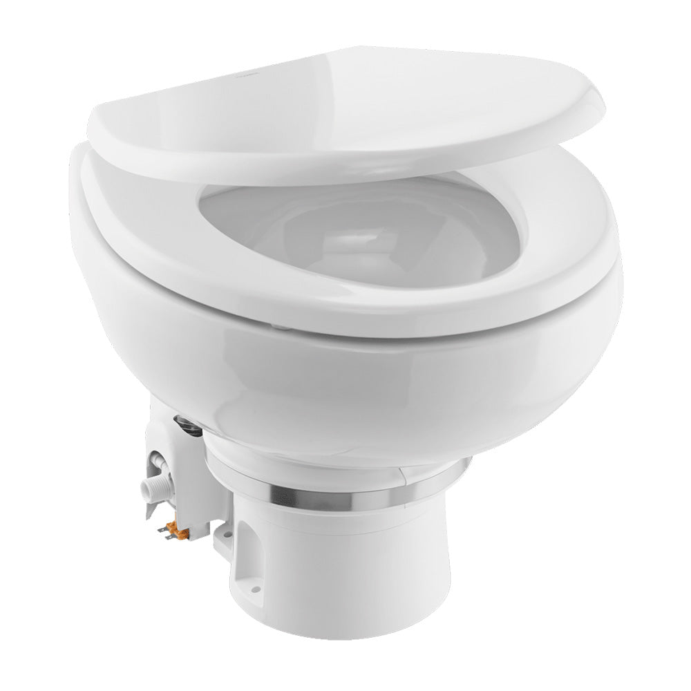 Dometic 9610007270 MasterFlush MF 7120 - White - Electric Macerating Toilet w/Orbit Base Slow Close Seat - Freshwater - 12V