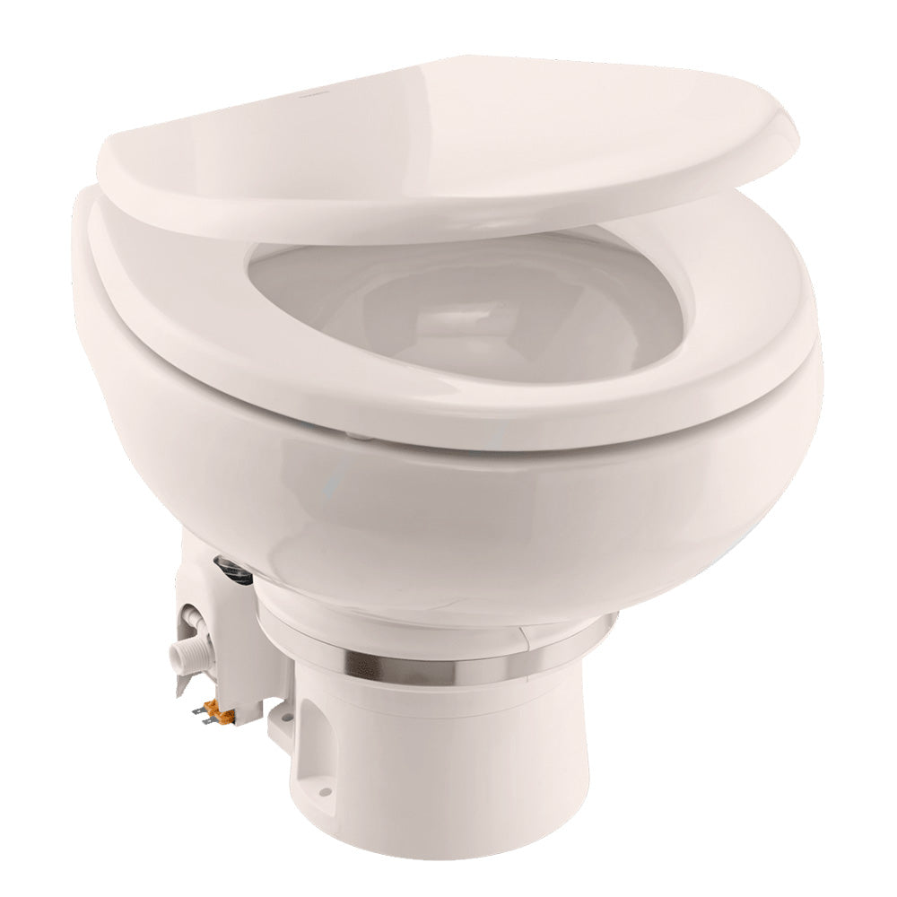 Dometic 9610007272 MasterFlush MF 7120 - Bone - Electric Macerating Toilet w/Orbit Base Slow Close Seat - Freshwater - 12V