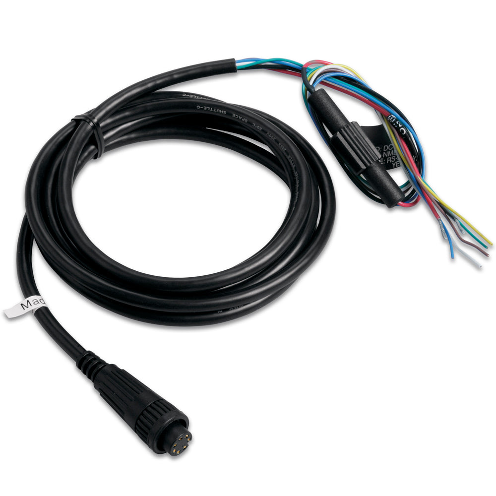 Garmin 010-10083-00 Power/Data Cable - Bare Wires f/Fishfinder 320C, GPS Series & GPSMAP Series