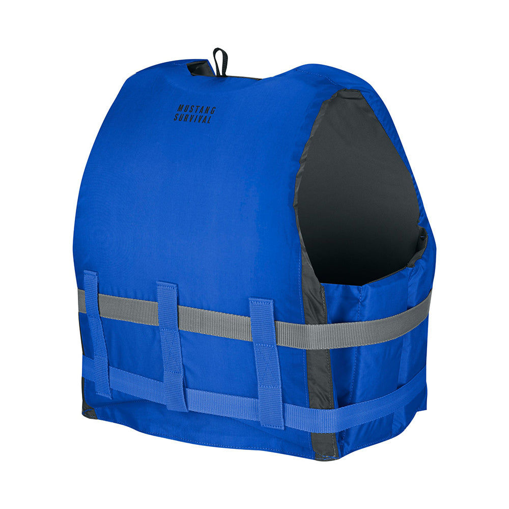 Mustang MV7010-131-XL/XXL Livery Foam Vest - XL/XXL - Blue