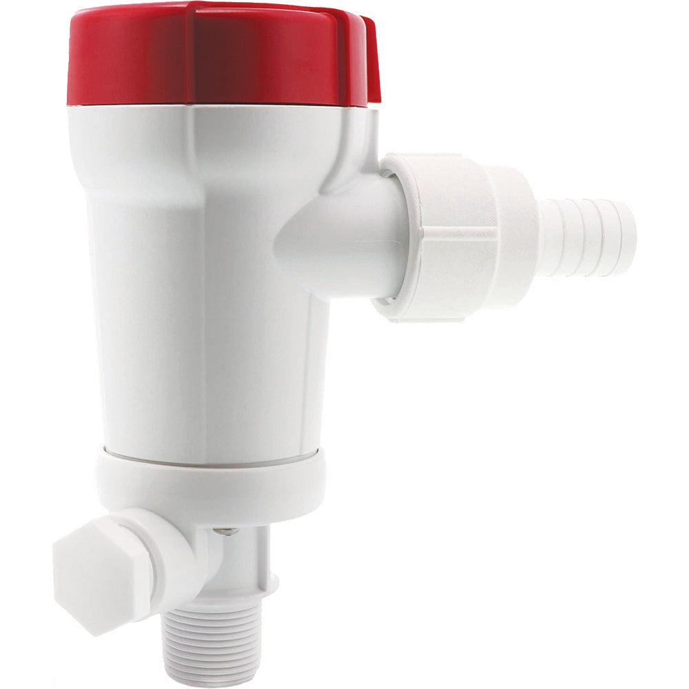 Rule 605FC 1100 GPH Livewell Pump Straight Seacock Inlet