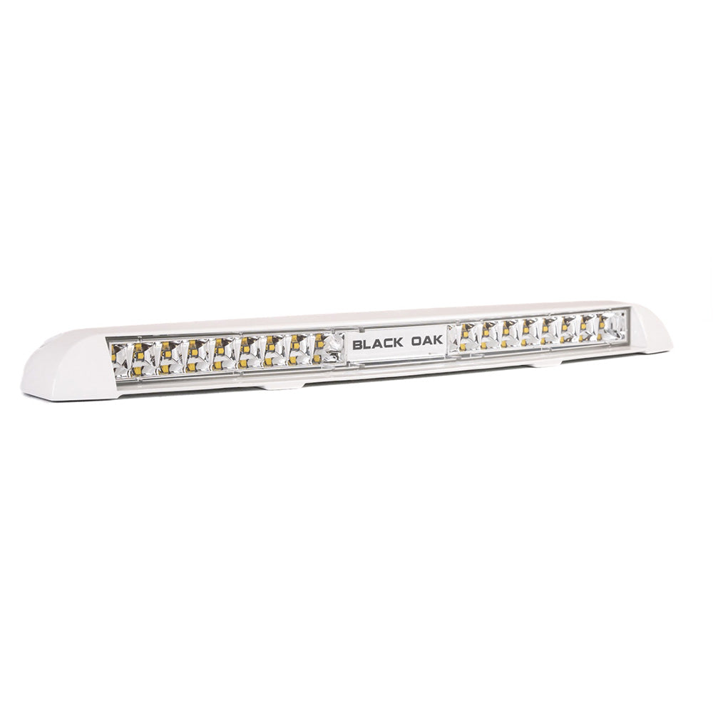 Black Oak LP-WX Low Profile Marine Bar - Flood - White