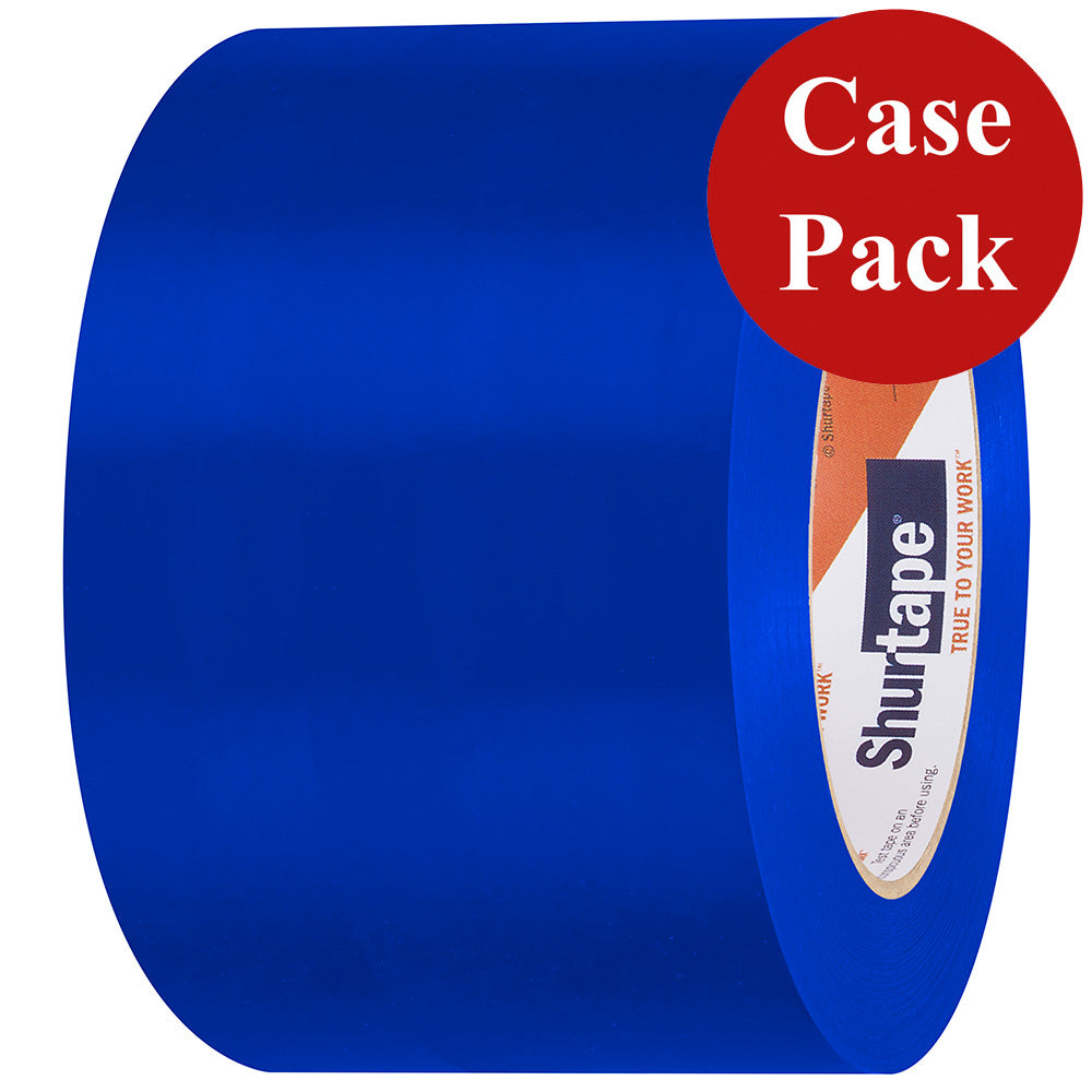 Shurtape 105748C UV-Resistant Marine Hull Preservation Tape - 72MM - 33M Roll - Straight Edge Blue *Case of 16 Rolls*