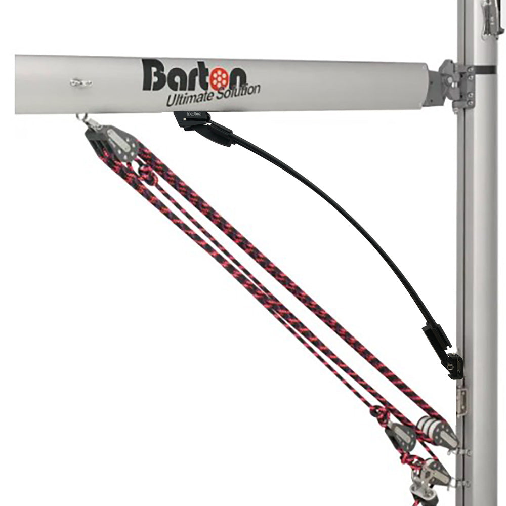 Barton 44021 Boomstrut - Black f/Boats 20-25'