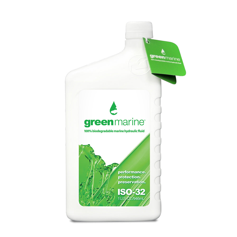 Power-Pole GM-ISO32-QT-F Green Marine ISO-32 Hydraulic Fluid - 1 qt