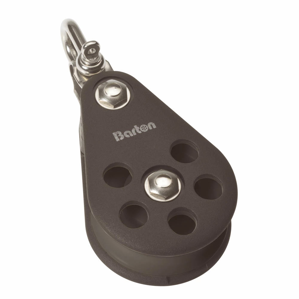 Barton N05120 Size 5 54mm Plain Bearing Pulley Block Reverse Shackle