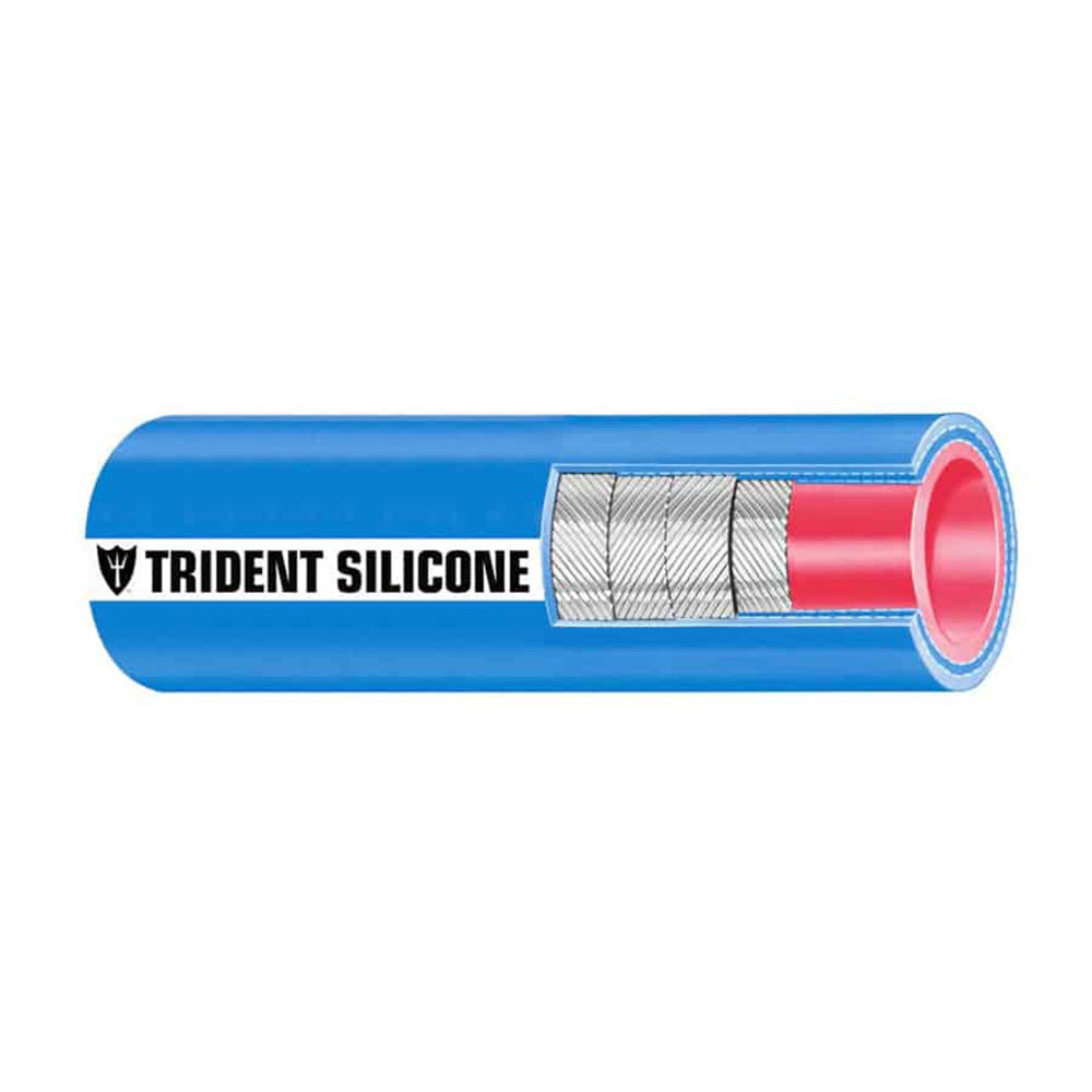 Trident Marine 202V6000-36 6" x 36" Blue Silicone Wet Exhaust Hose
