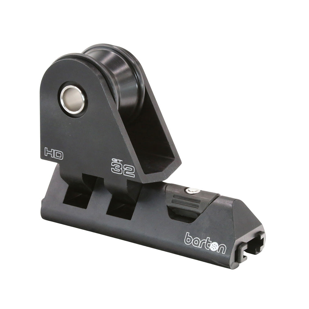 Barton 32101HDB 32mm HD Pin Genoa Car Heavy Duty w/Plunger Stop - Black