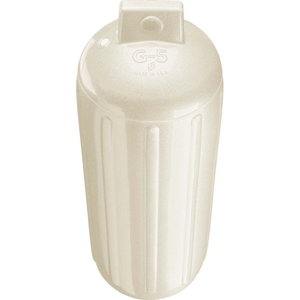 Polyform G-5 METALLIC WHITE G-5 Twin Eye Fender 8.8" x 26.8" - Metallic White