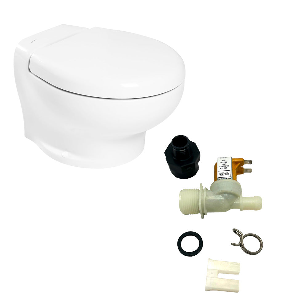 Thetford T-NAN024PW/TSFT/NA-FWKIT Nano Touch Compact Toilet Freshwater Kit - 24V