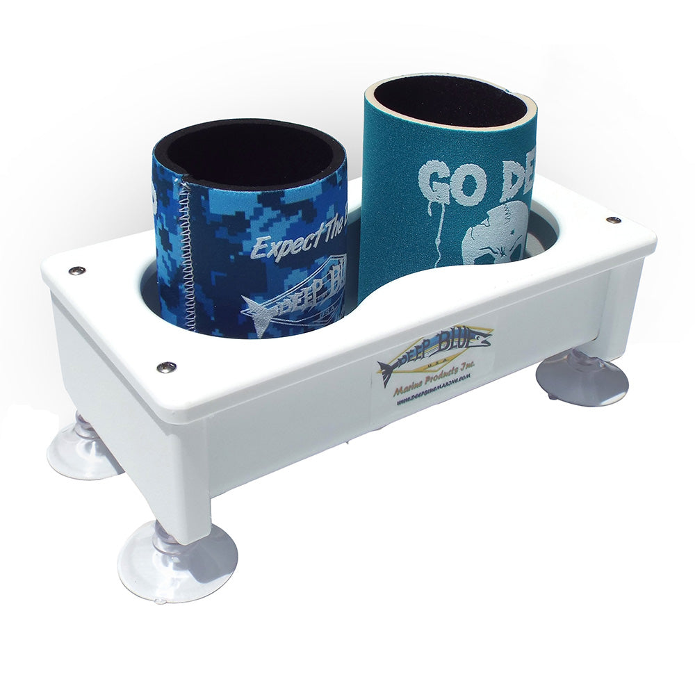 Deep Blue Marine DH-2 Double Cup Holder/Storage Box