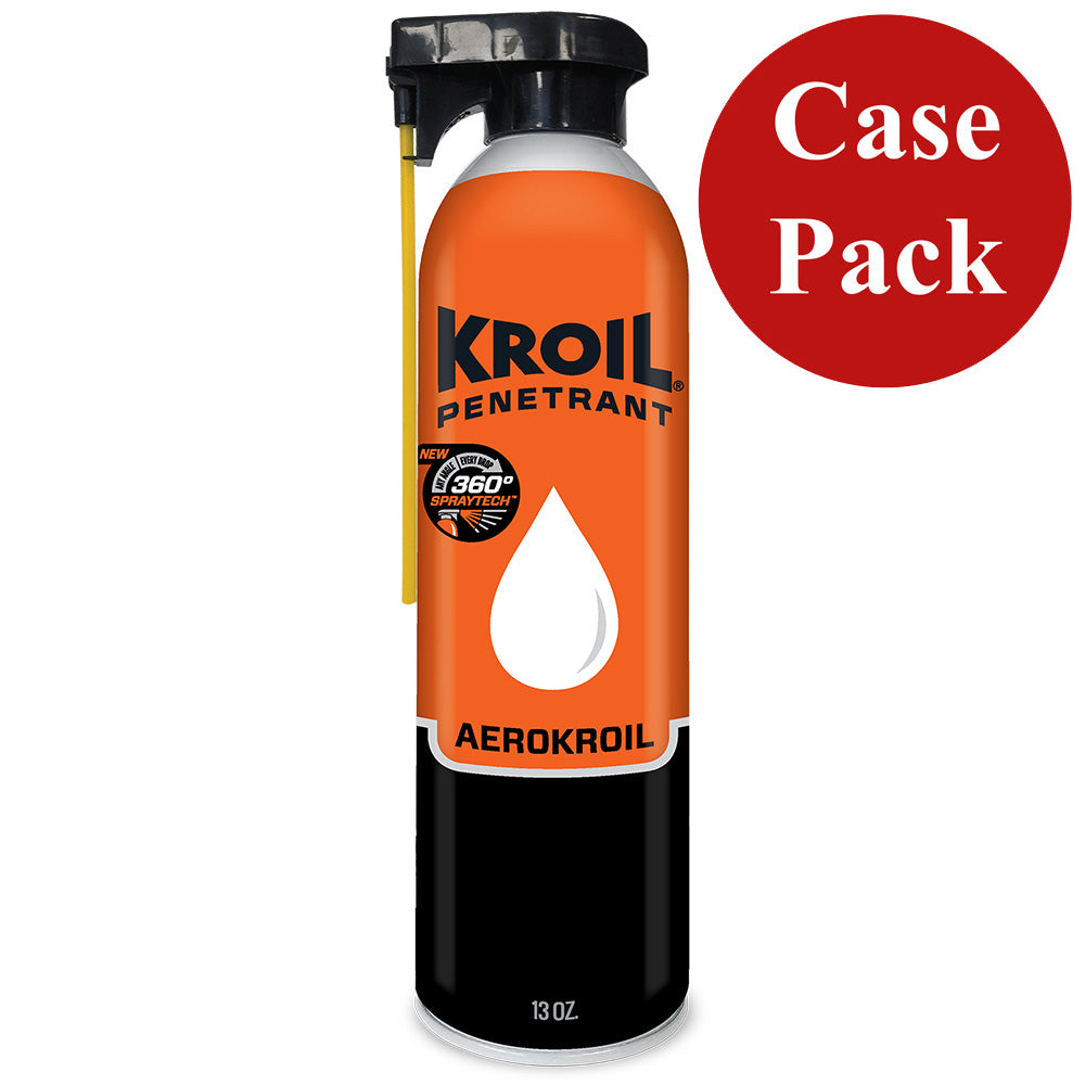 Kroil KS132ST-CASE Original Penetrant - Aerosol - 13oz Can - Aerokroil Formula w/SprayTech *Case of 12