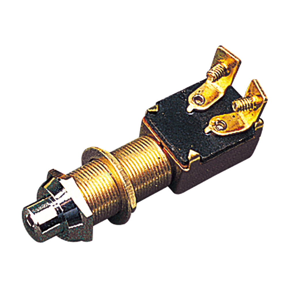 Sea-Dog 420420-1 Momentary Push Button Switch - Stamped Brass