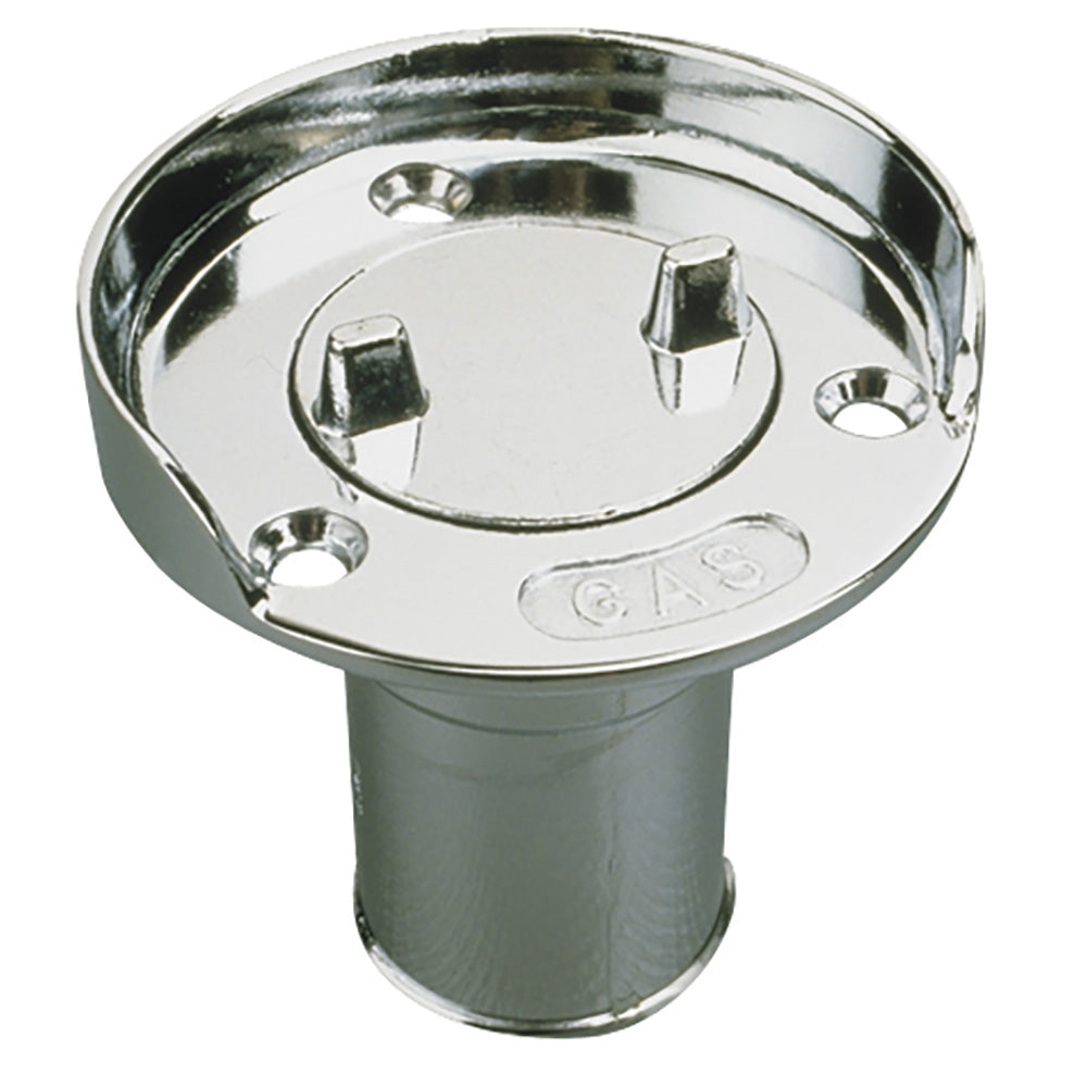 Sea-Dog 351750-1 Hose Deck Fill w/Splash Guard - Die Cast Zinc Chrome Plated