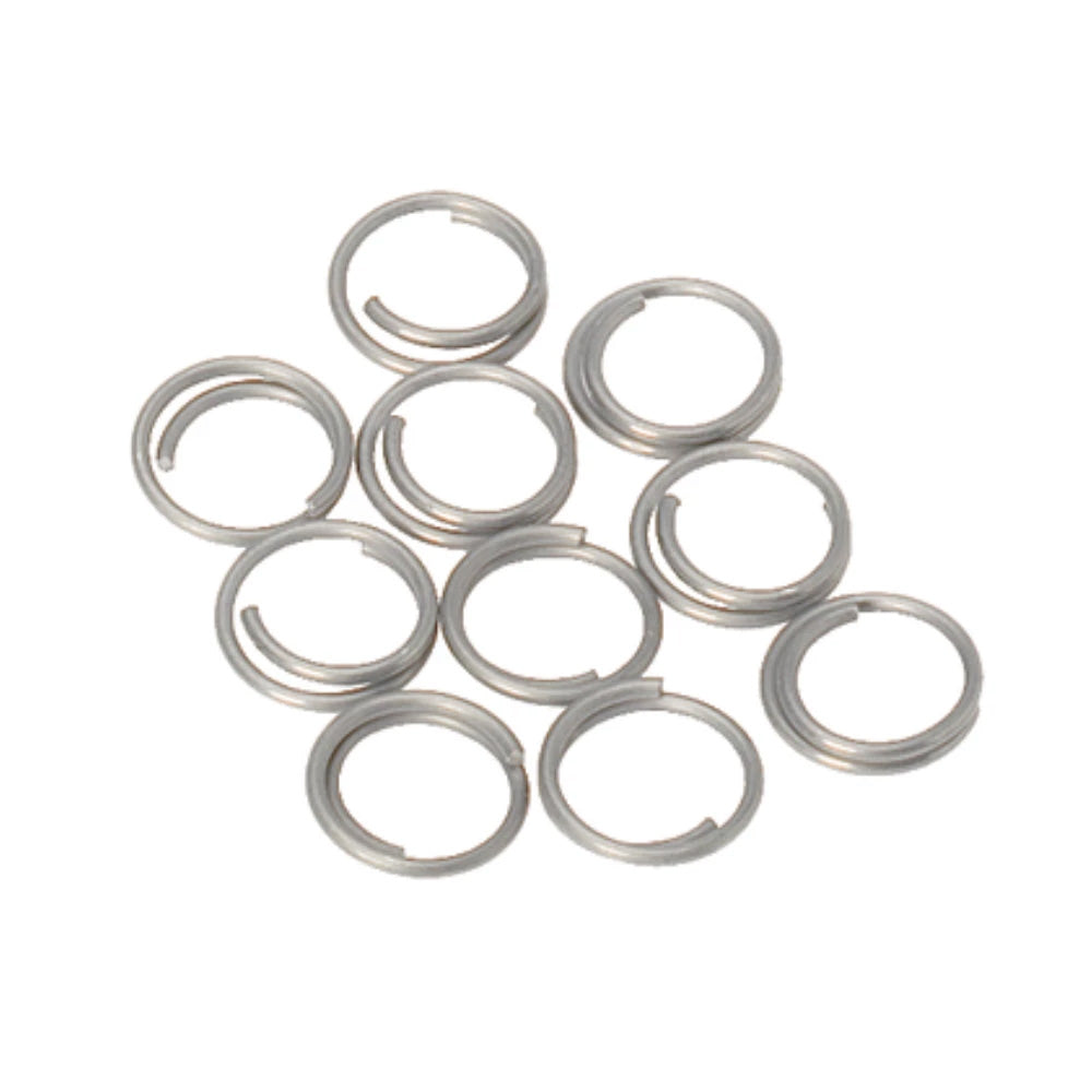 Barton 60190 Stainless Steel Split Rings - 10mm - 10-Pack