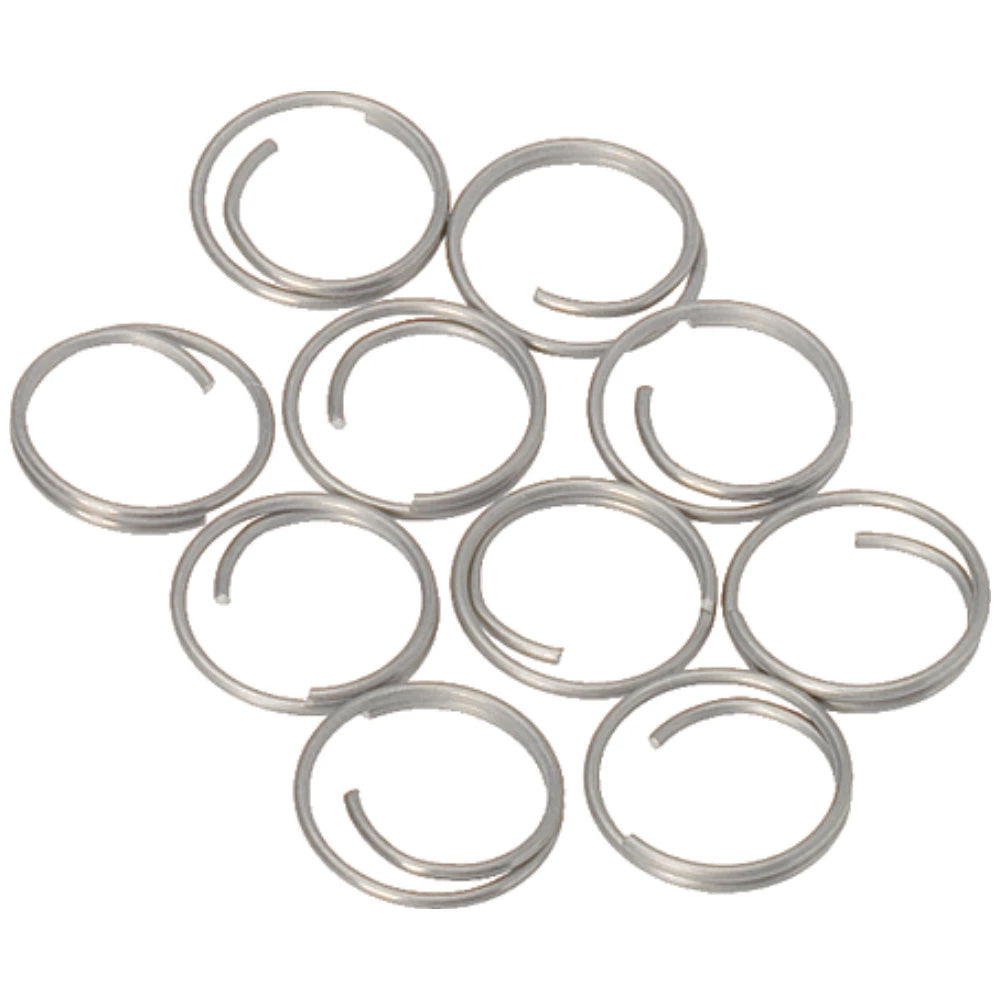 Barton 60191 Stainless Steel Large Split Rings - 14mm - 10-Pack