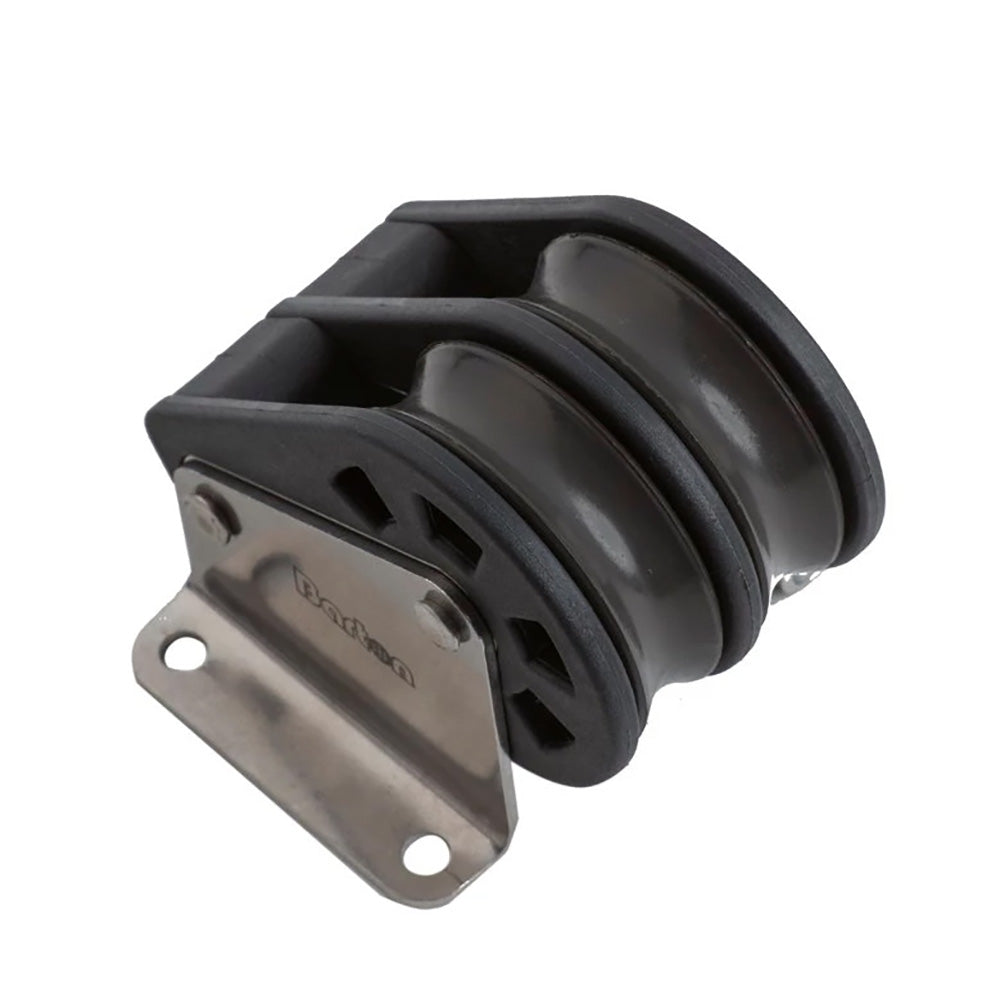 Barton N03250 Size 3 45mm Plain Bearing Pulley Block Double Upright Block