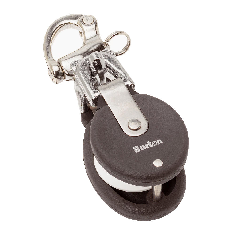 Barton 90401 Large Snatch Block f/Yachts Up to 40' (12.2M) - Stainless Steel Snap