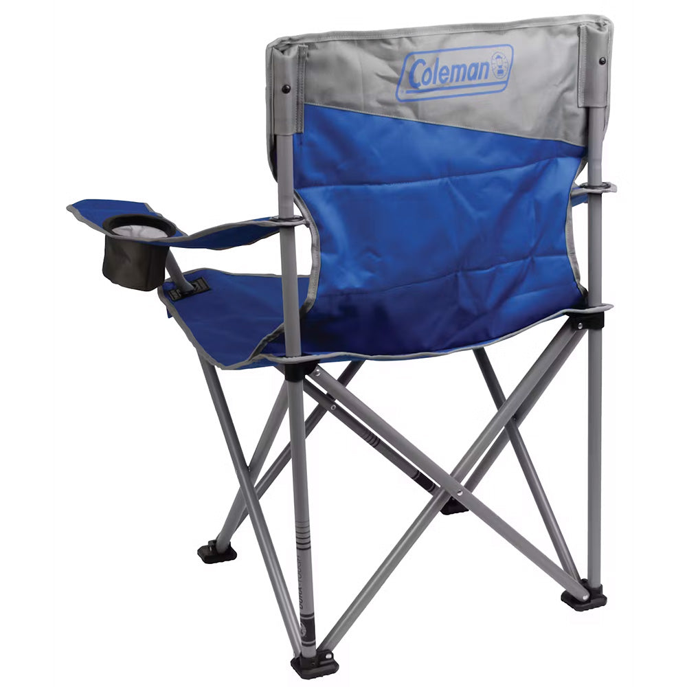Coleman 2000035476 Big Tall Quad Camping Chair - Blue