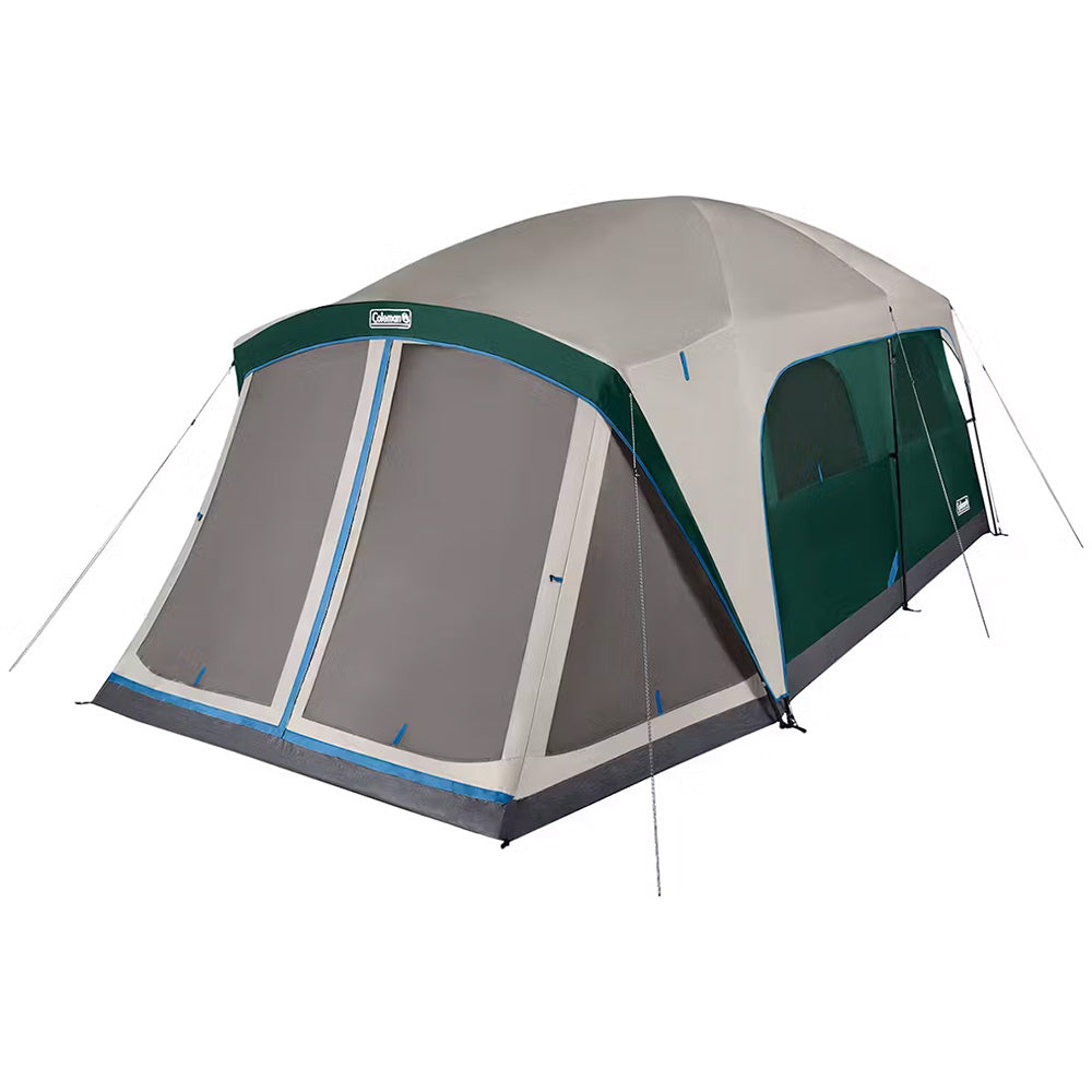 Coleman 2207381 12-Person Skydome Camping Tent w/Screen Room - Evergreen
