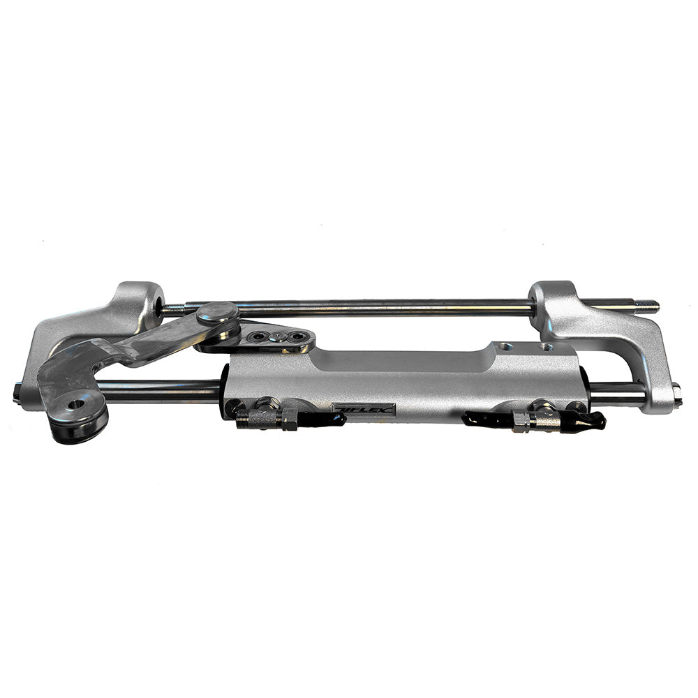 Uflex UC128TS-SVS 3 SilverSteer UC128TS High Performance Cylinder V3 - Angled Offset Link Arm