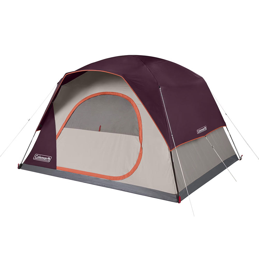 Coleman 2207390 Skylodge 6-Person Instant Camping Tent - Blackberry